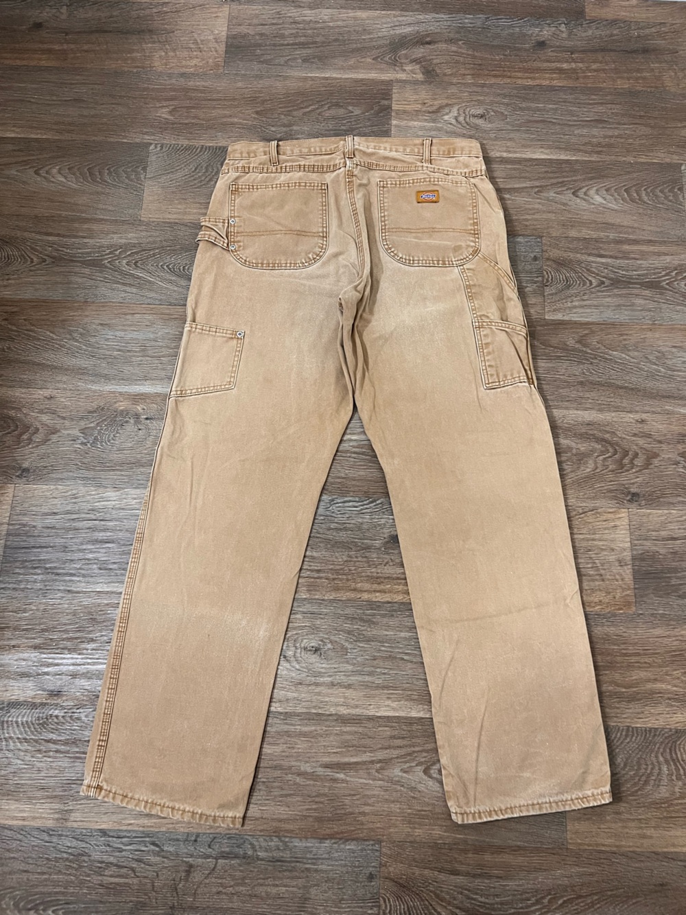 Vintage Dickies tan carpenter pants #workwear #carpenter/A723